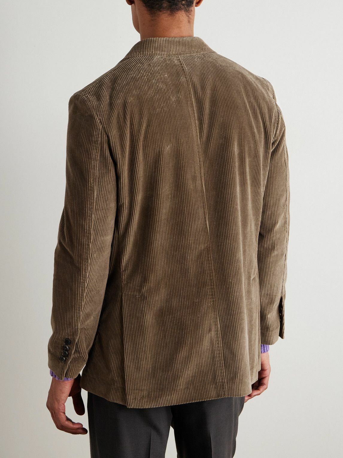 Rubinacci - Cotton-Corduroy Blazer - Brown