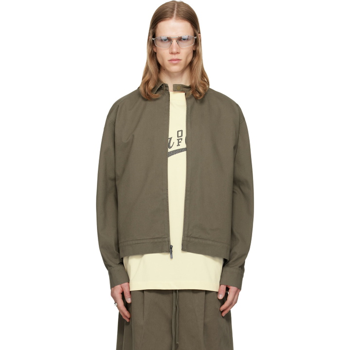 Photo: Fear of God ESSENTIALS Khaki Work Jacket