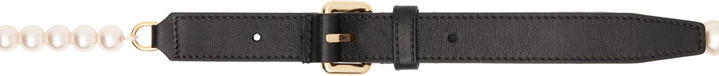 Photo: Moschino Black Soft Leather Belt