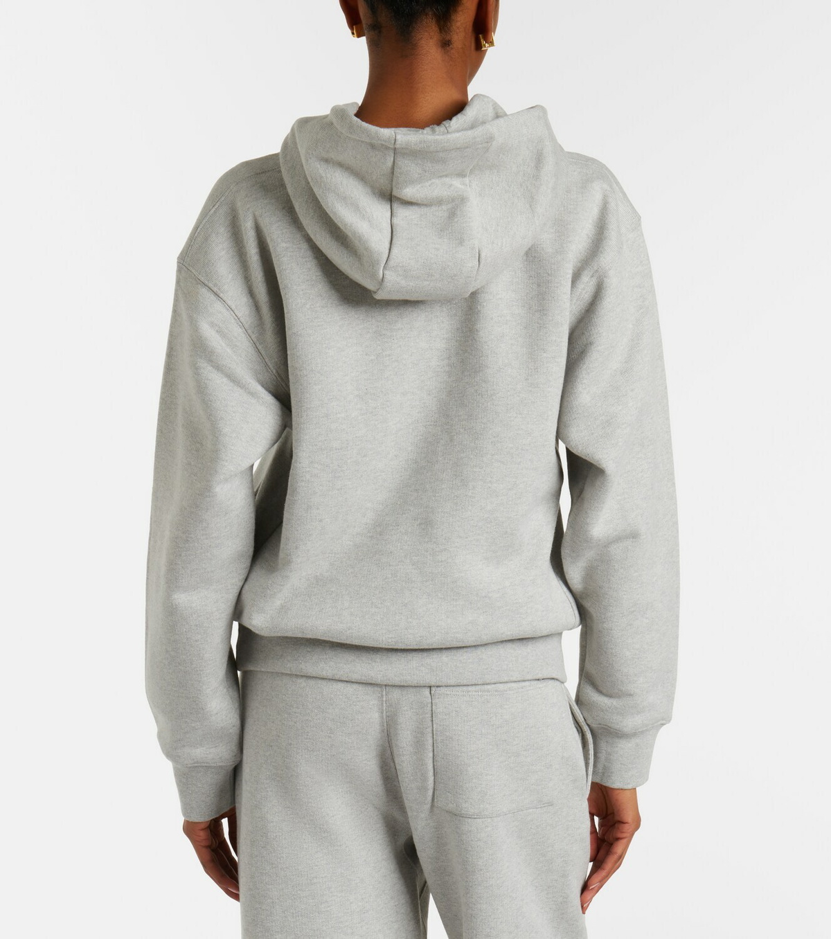 Victoria Beckham Cotton jersey hoodie
