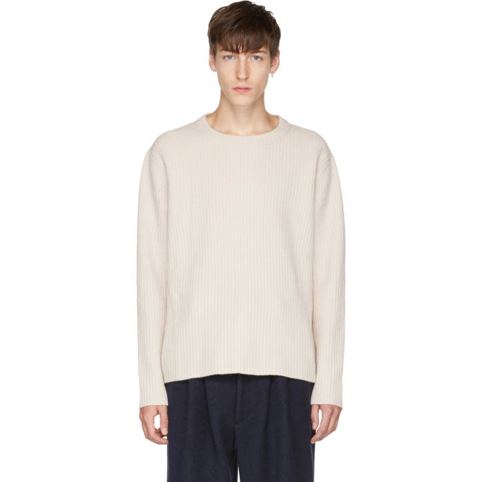 Photo: Acne Studios Beige Nicholas Sweater