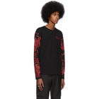 Alexander McQueen Black Japanese Ivy Long Sleeve T-Shirt