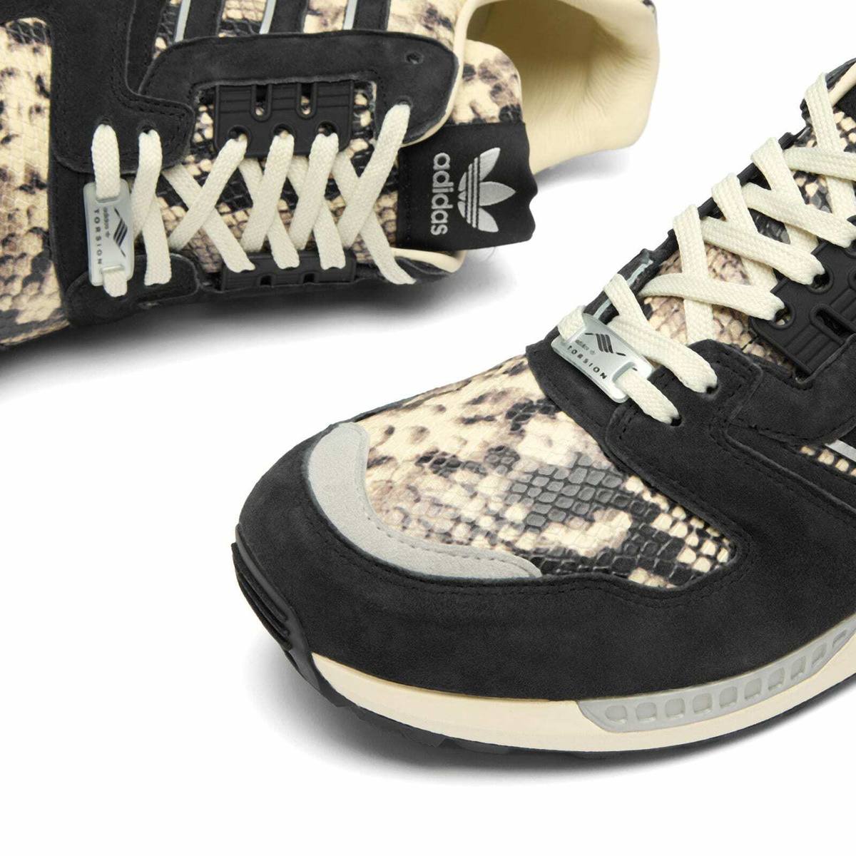 Adidas Men's Zx 8000 Sneaker in Core Black/Core Black/Cream White
