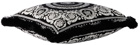 Versace Black Small Barocco Foulard Cushion