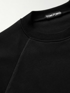 TOM FORD - Cotton-Jersey Sweatshirt - Black