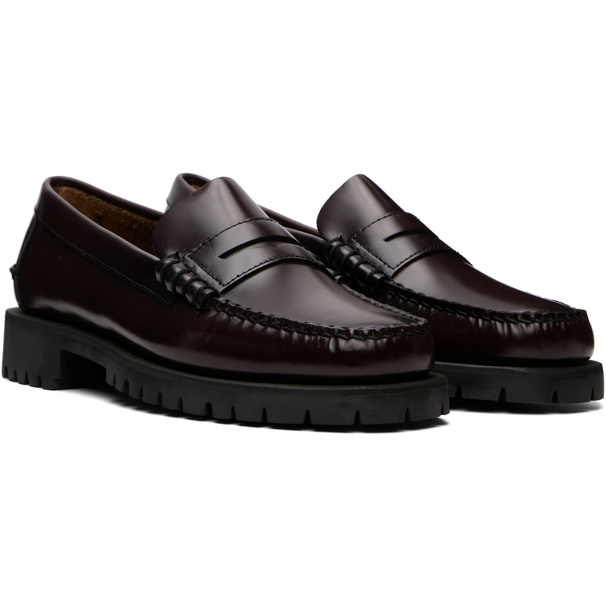 Sebago Brown Dan Lug Loafers