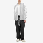 MKI Men's Striped Shirt in Black Stripe