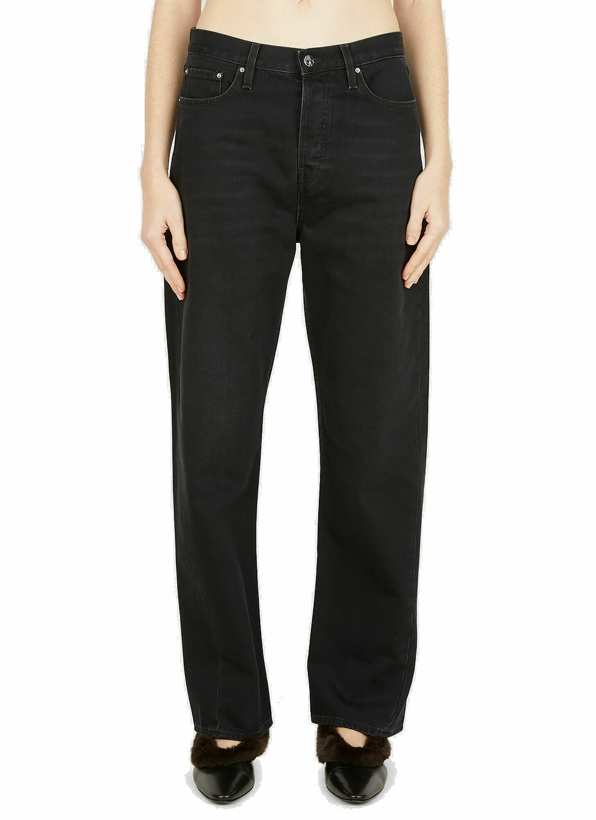 Photo: Twisted Seam Jeans in Black