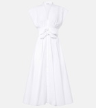 Alaïa Cotton poplin midi dress
