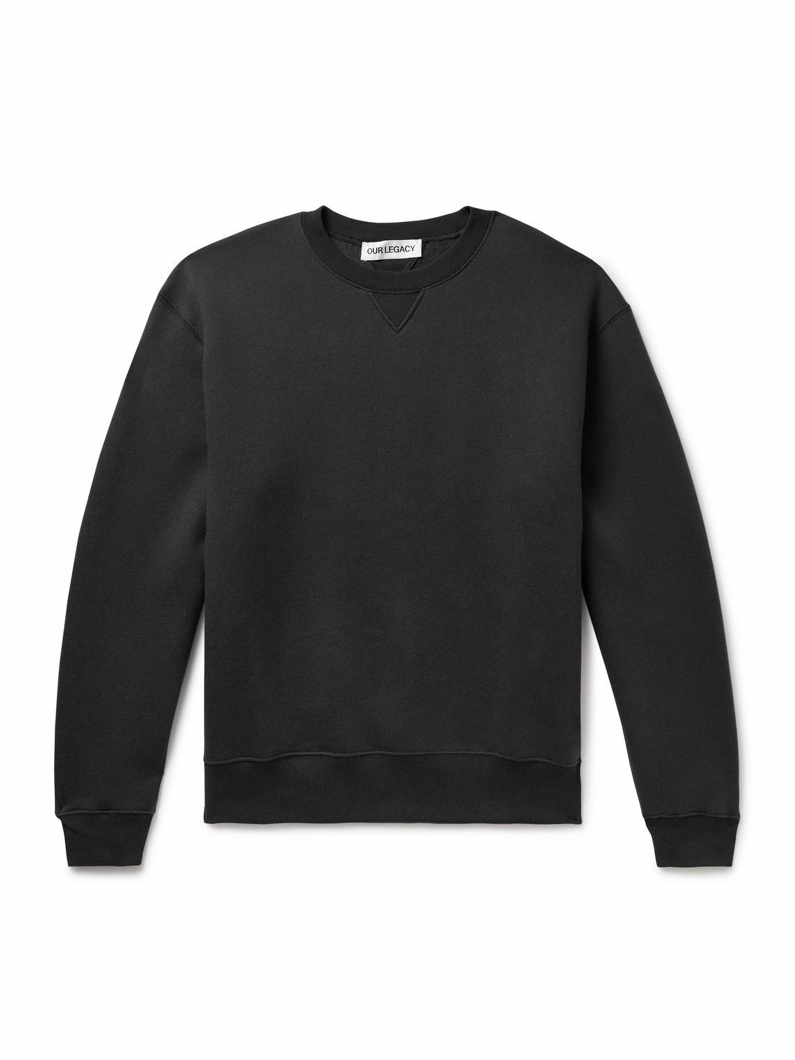 トップス ourlegacy BALLON SWEATSHIRT 46 Our Legacy - Ballon Sweatshirt Black Rib