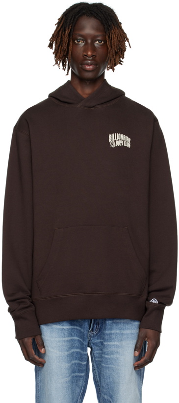 Photo: Billionaire Boys Club Brown Printed Hoodie