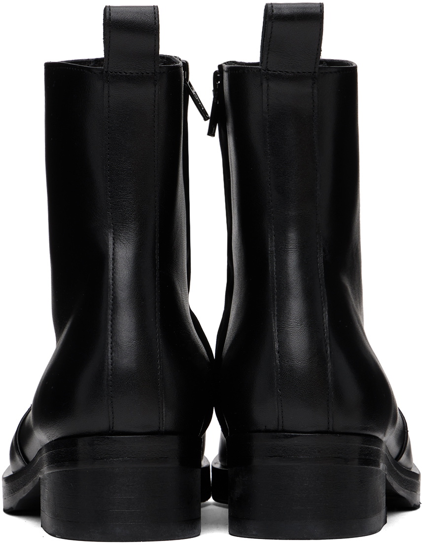 Studio Nicholson Black Square Boots Studio Nicholson