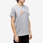 A.P.C. Men's x JW Anderson Anchor Logo T-Shirt in Grey Marl