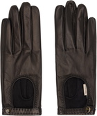 Valentino Garavani Black Lambskin Gloves
