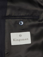 Kingsman - Double-Breasted Wool Blazer - Blue