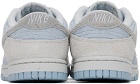 Nike Blue & Gray Dunk Low Sneakers