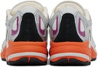 Raf Simons Silver & Orange Ultrasceptre Sneakers