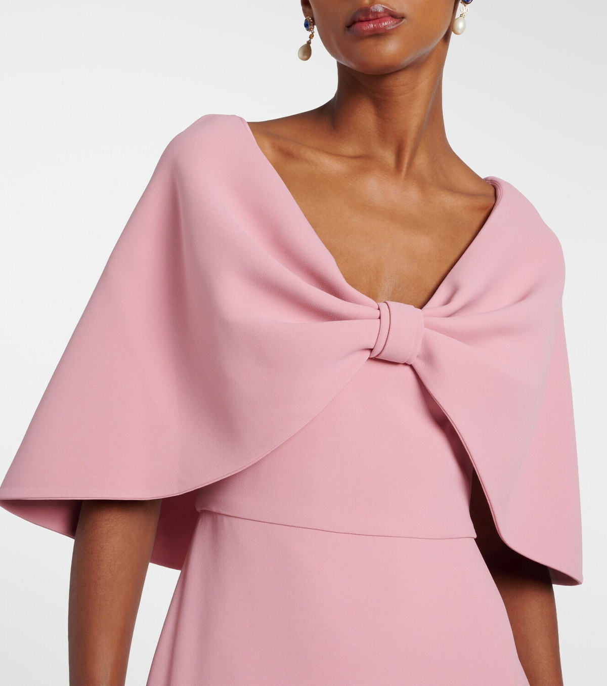 Elie Saab Caped cady gown