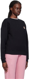 Maison Kitsuné Black Speedy Fox Sweatshirt
