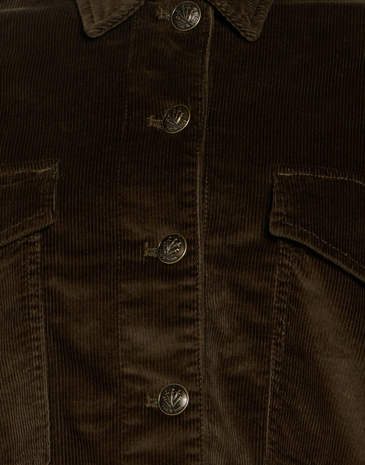 Rag & Bone Womens Jacket Dark in Green