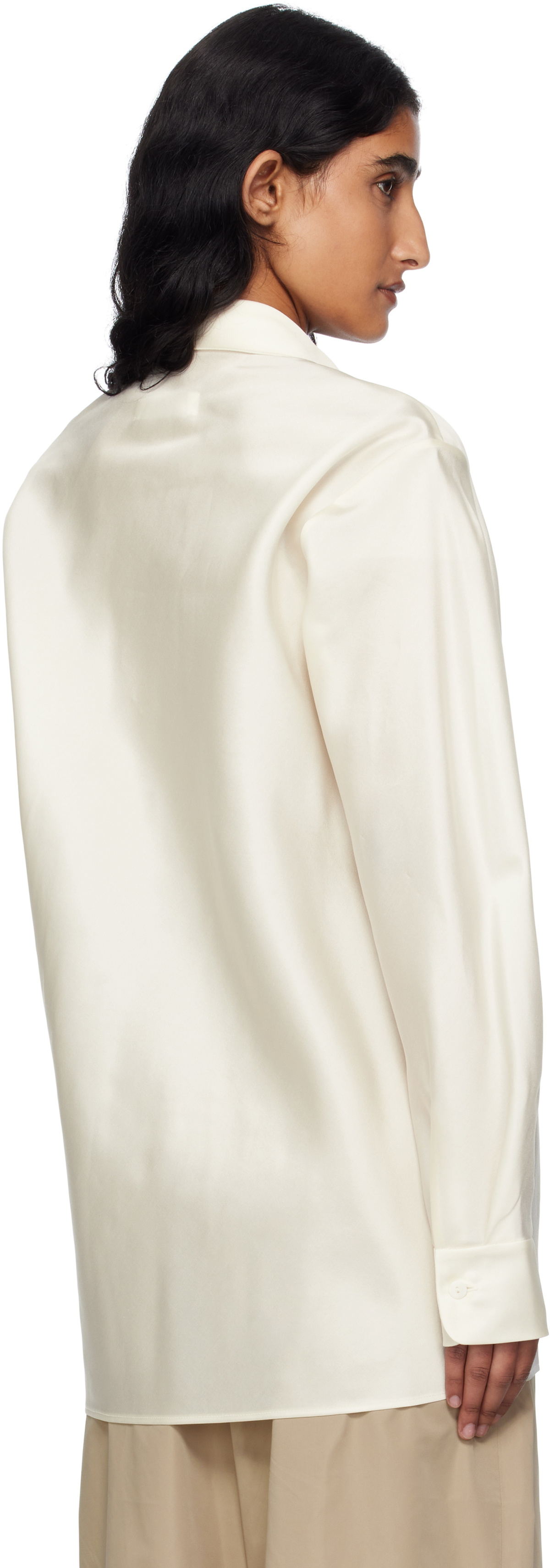 GIA STUDIOS Off-White Perle Shirt