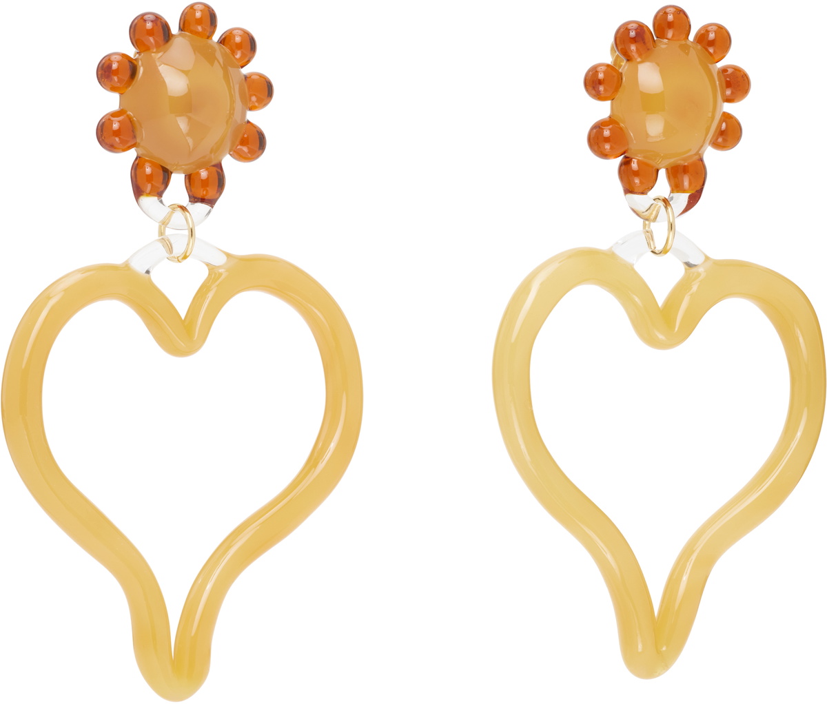 LEVENS JEWELS XL Heart Earrings