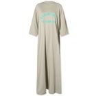 Fear of God ESSENTIALS Women's 3/4 Sleeve Dress in Seal