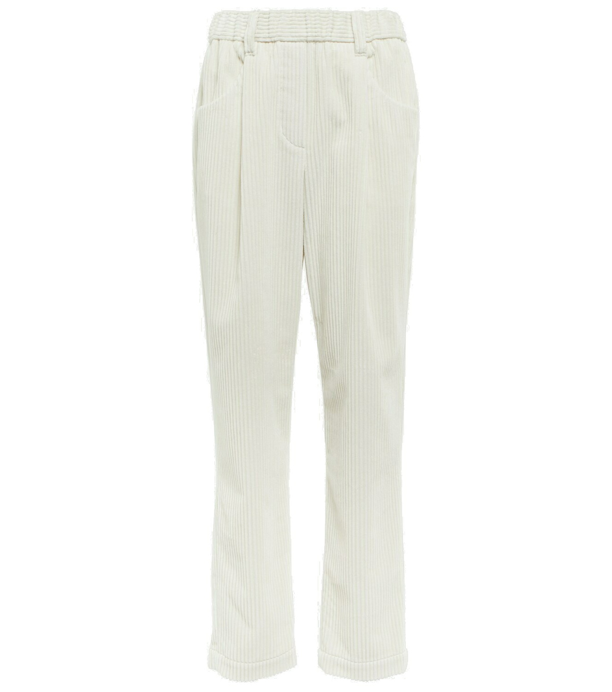 Brunello Cucinelli - Velvet cotton pants Brunello Cucinelli