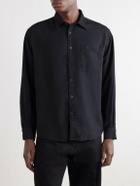 NN07 - Deon 5027 LENZING™ ECOVERO™ Twill Shirt - Black