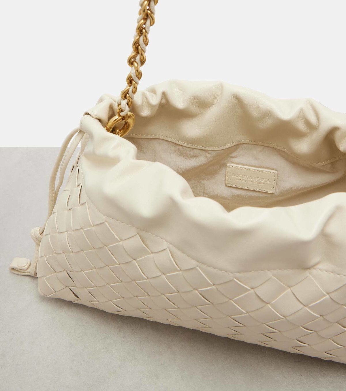 Bottega Veneta Soirée Medium leather shoulder bag Bottega Veneta