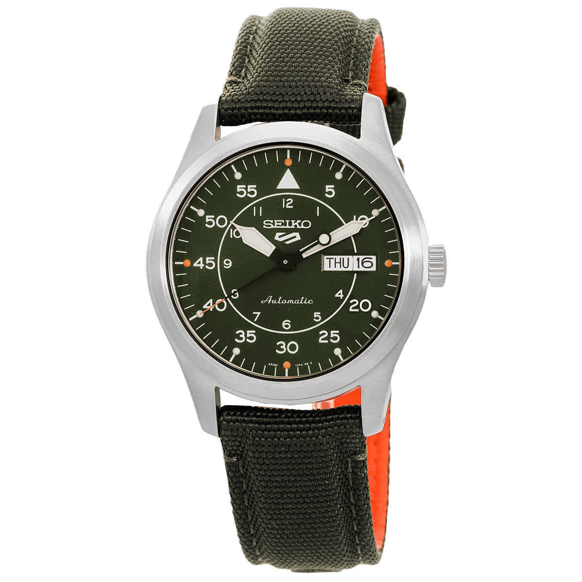 Seiko 5 Sports Field Automatic Green Dial Mens Watch SRPH29K1