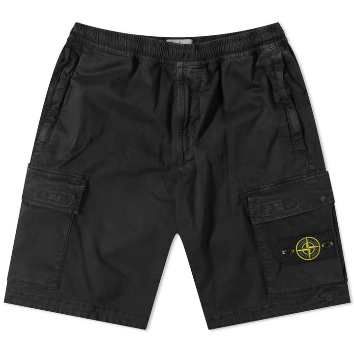 Photo: Stone Island Stretch Canvas Cargo Short