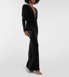 Alexandre Vauthier Embellished patent leather sandals