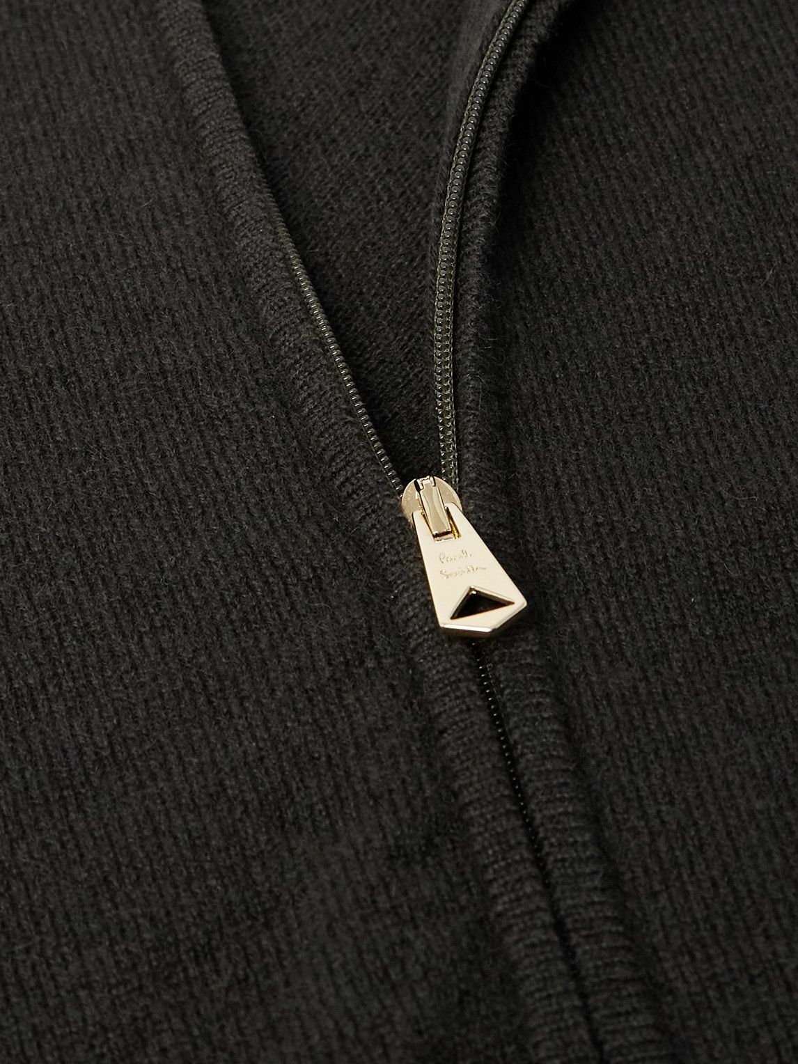 Paul Smith - Cashmere Zip-Up Cardigan - Green