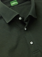 Sid Mashburn - Cotton-Piqué Polo Shirt - Green
