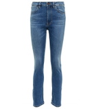 3x1 N.Y.C. Mid-rise cropped boot-leg jeans