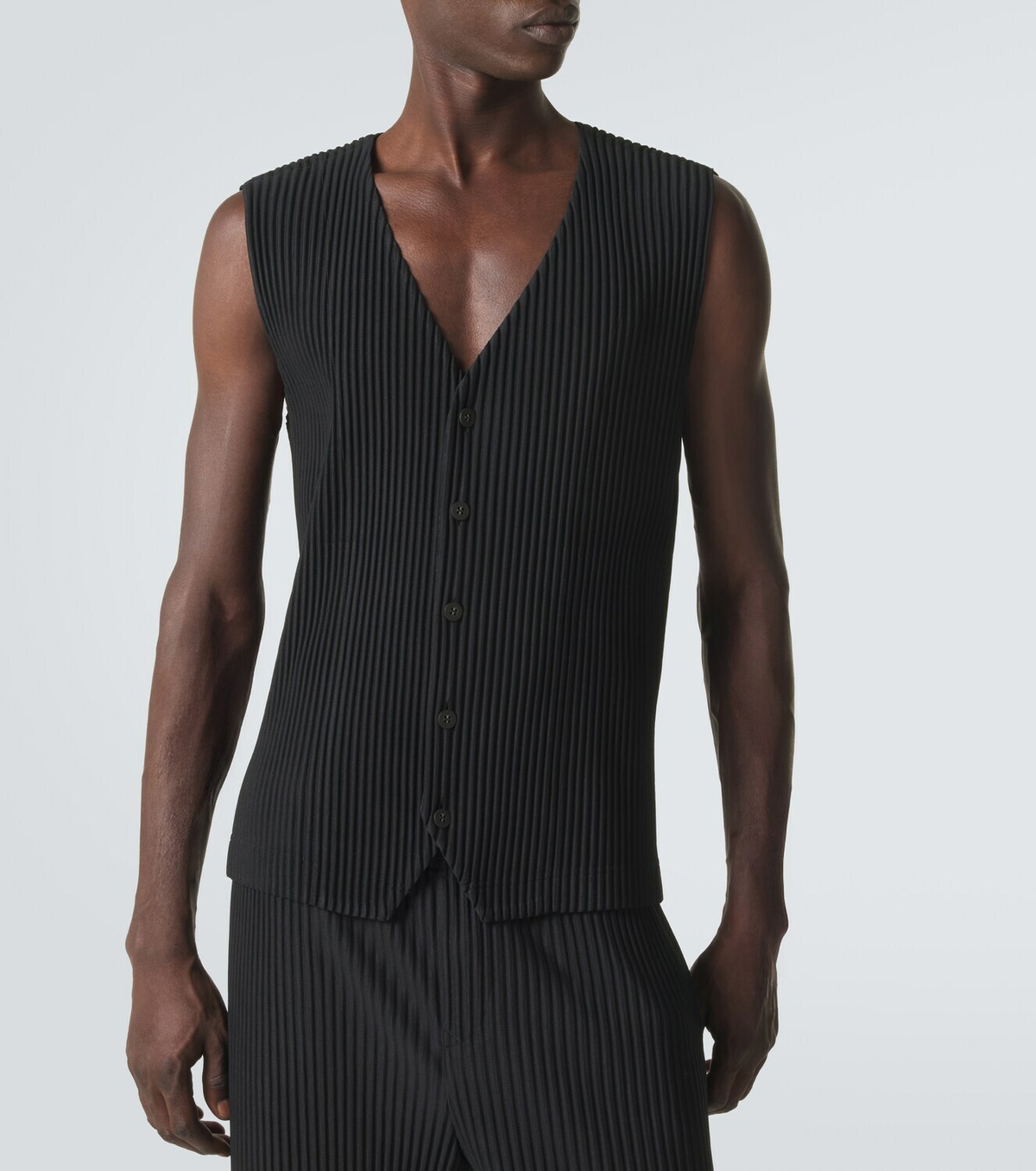 Homme Plissé Issey Miyake Basics pleated vest