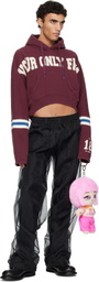 doublet Burgundy PZtoday Edition 'Only Fans' Hoodie