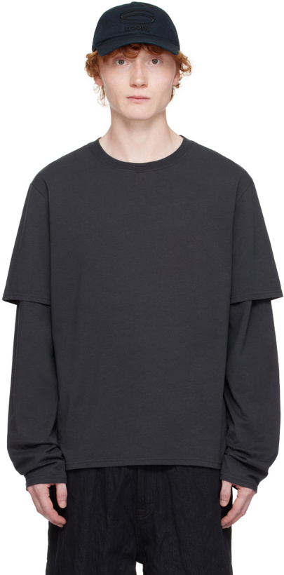 Photo: Still Kelly Black Layered 'Winner' T-shirt