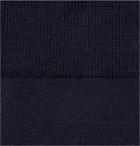 FALKE - Airport Wool and Cotton-Blend Socks - Blue