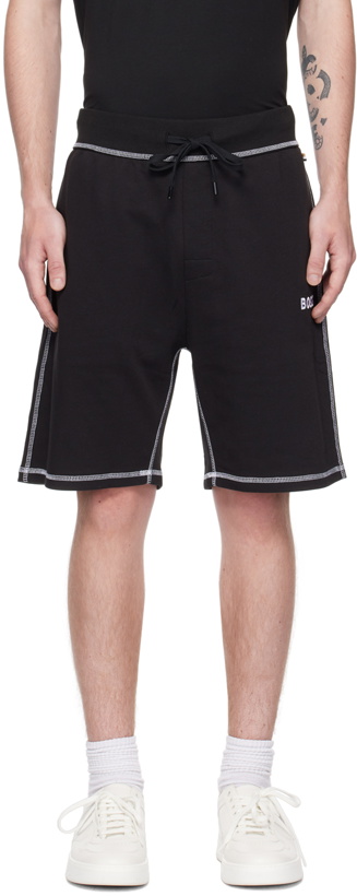 Photo: BOSS Black Overlock Shorts