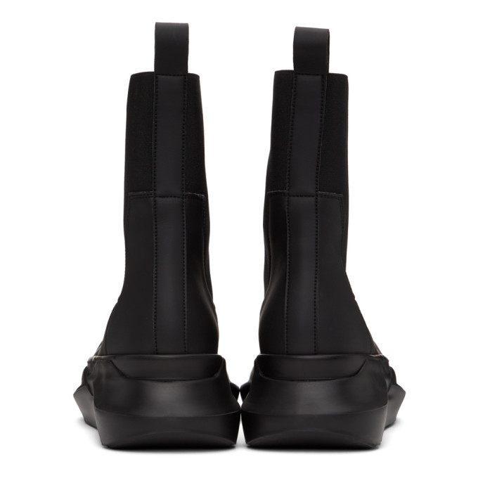 Rick Owens Drkshdw Black Abstract Beetle Boots Rick Owens