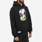 Butter Goods x Peanuts Jazz Applique Hoody in Black