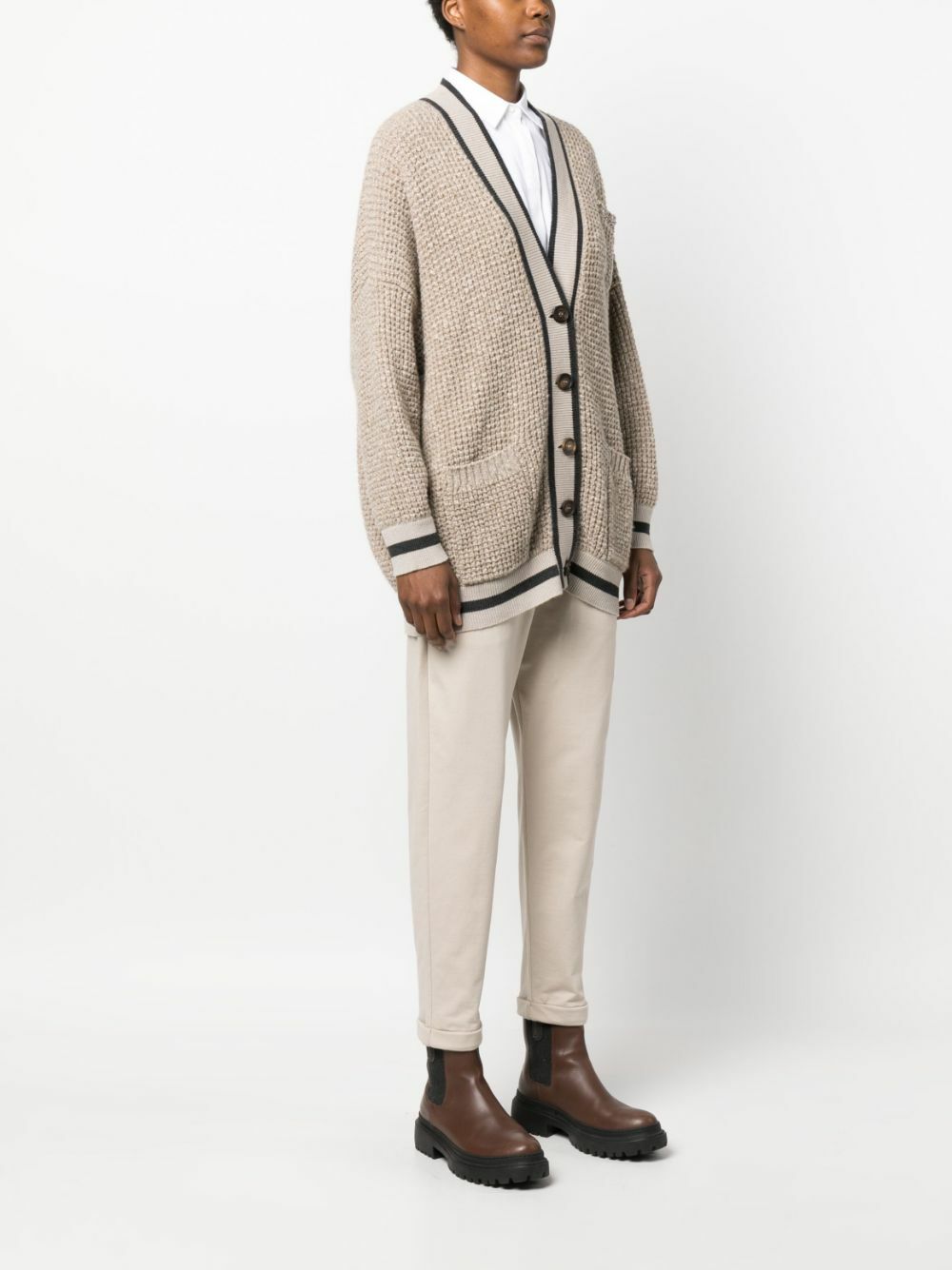 BRUNELLO CUCINELLI - Cashmere And Silk Blend Cardigan