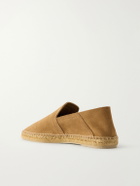 Castañer - Parker Collapsible-Heel Suede Espadrilles - Brown