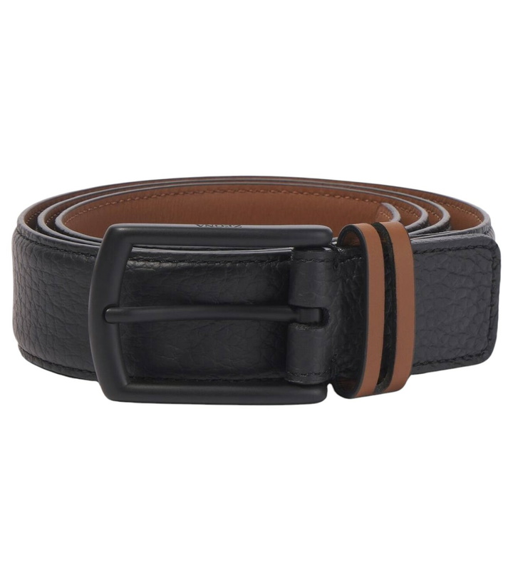 Photo: Zegna Leather belt