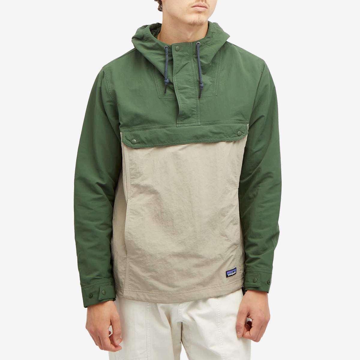 Patagonia Men's Isthmus Anorak in Seabird Grey