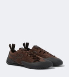 Loewe Grip Anagram suede sneakers