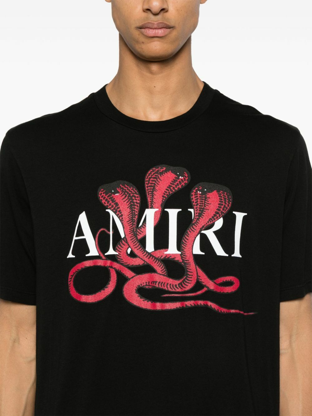 AMIRI Black Glitter Poison Logo T-Shirt Amiri AMIRI Black Glitter Poison Logo T-Shirt Amiri