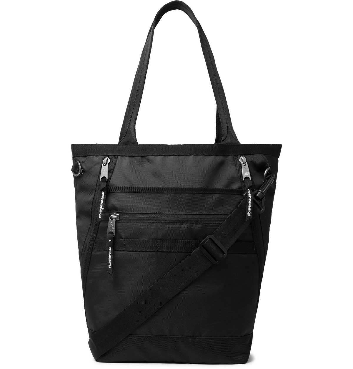 Indispensable - Snatch 2Way Nylon Tote Bag - Gray Indispensable